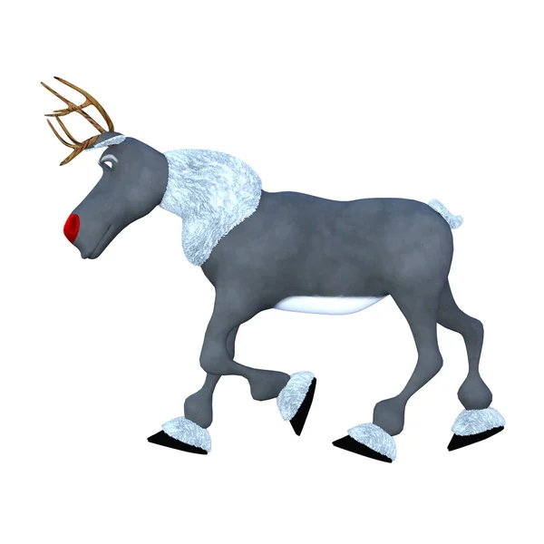 3D illustration of reindeer　 — Stock Photo, Image